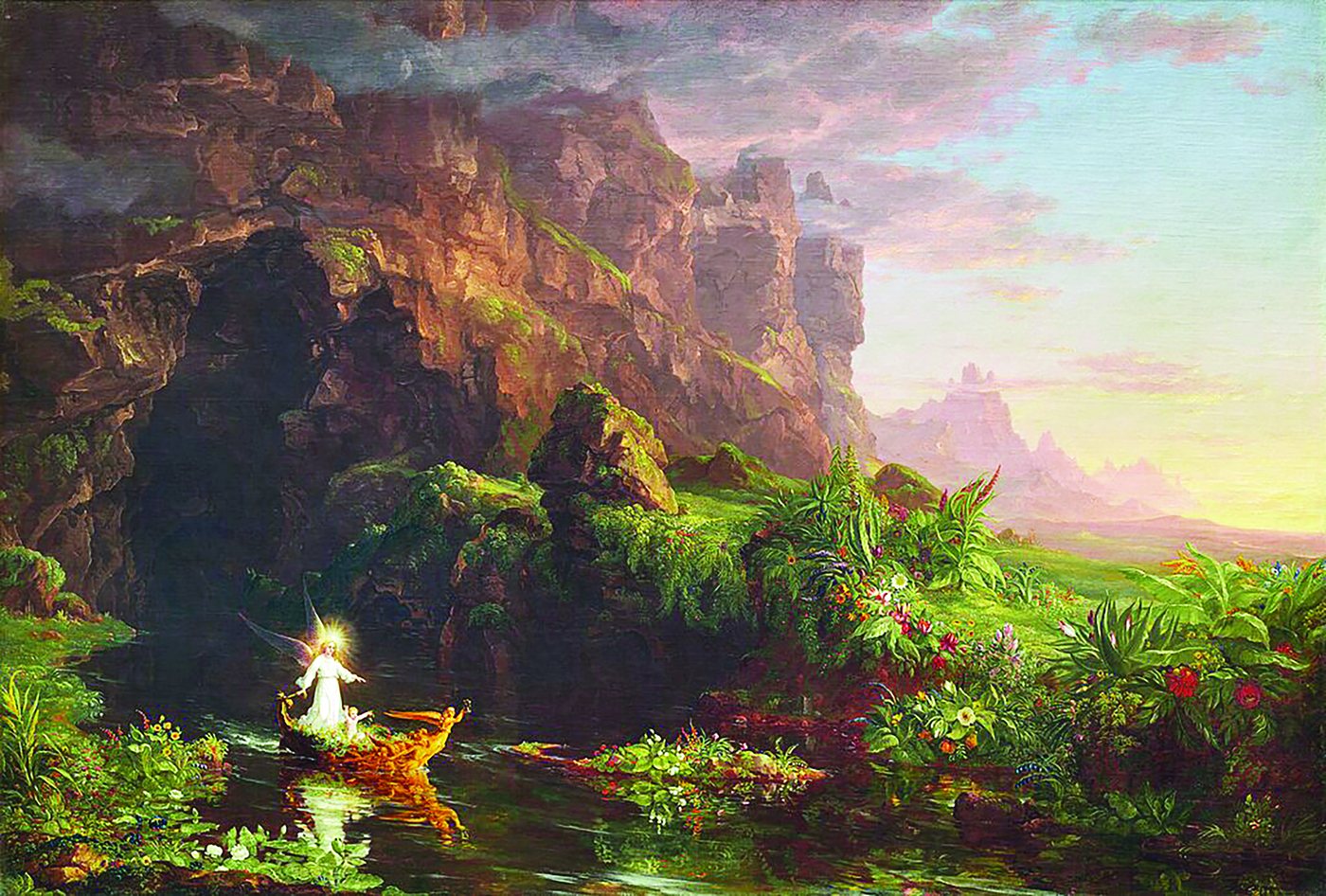 Thomas Cole's The Voyage of Life: Childhood